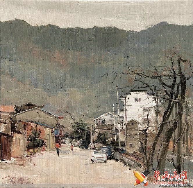 画家冷军油画风景作品欣赏