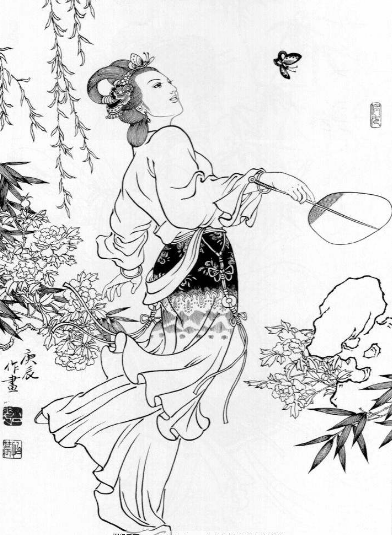 国画入门教程：国画人物画的基本技法介绍