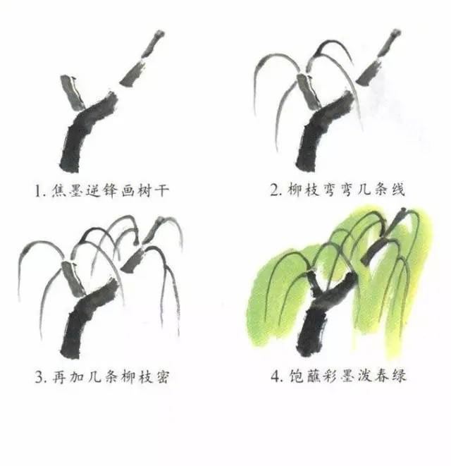 国画入门：四步教你画简单的国画