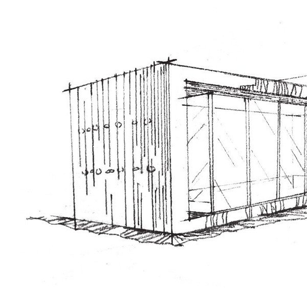 现代建筑速写步骤教程