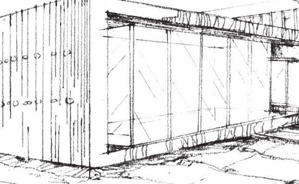 现代建筑速写步骤教程