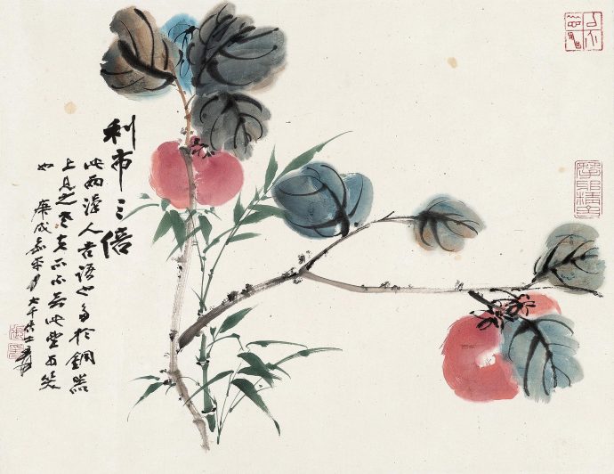 国画大师张大千花鸟画赏析