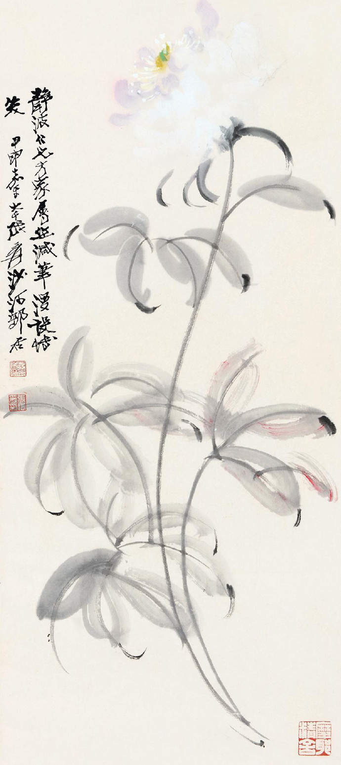 国画大师张大千花鸟画赏析