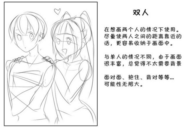 插画教程：六种插画构图方案教学