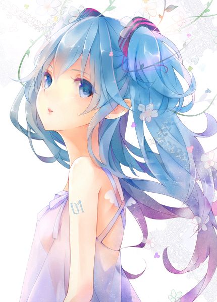 彩铅画初音未来的步骤