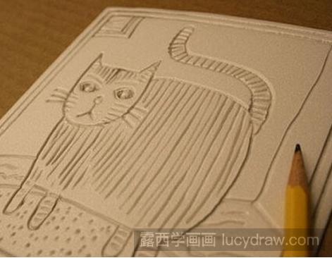 简易儿童版画制作过程