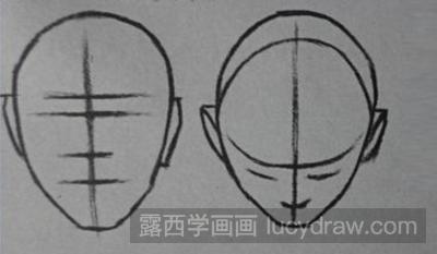 速写教程：教你画头部