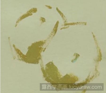 水粉画教程：教你画桔子