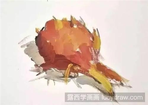 火龙果水粉画教程