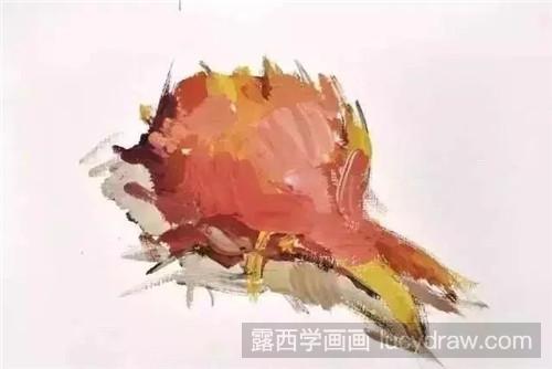 火龙果水粉画教程