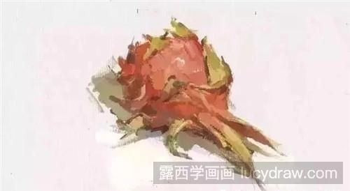 火龙果水粉画教程