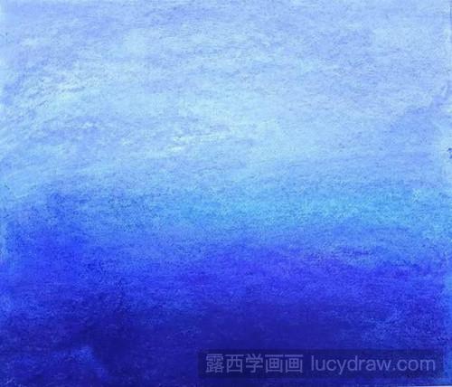 森林的水粉画教程 最简单画法