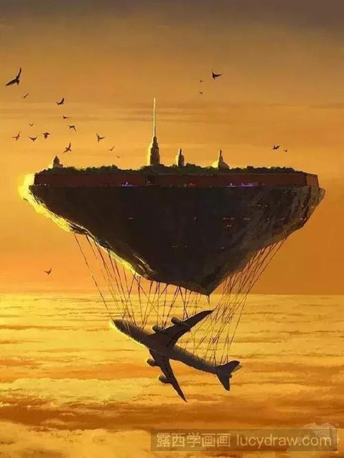 Alex Andreyev插画作品欣赏：每一张都是一段奇幻之旅!