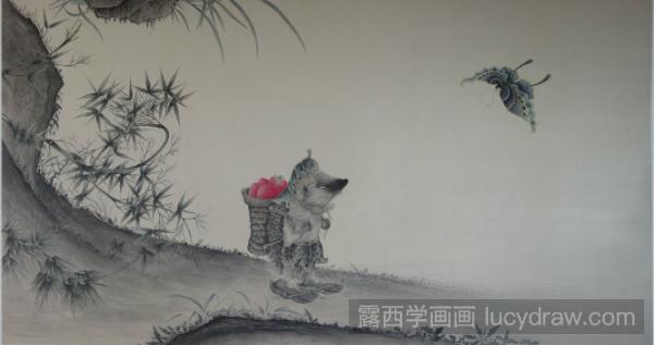 一组超细腻的国画作品欣赏