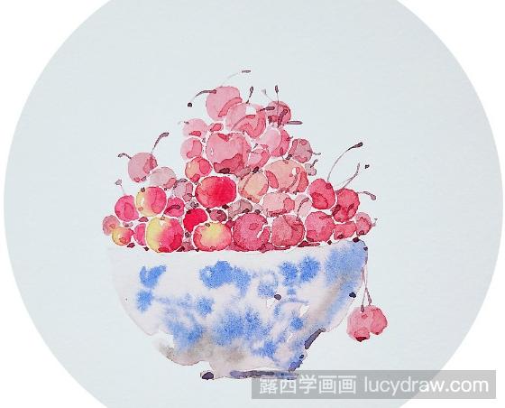 可做头像的森系水彩画作品欣赏