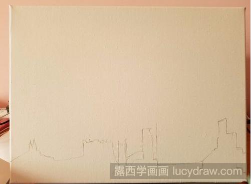 如何画落日美景？油画教程分享