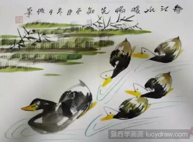 著名画家赵兰俊的国画作品鉴赏，国画图片大集