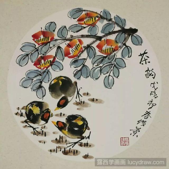 著名画家赵兰俊的国画作品鉴赏，国画图片大集