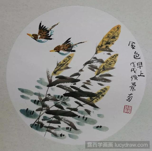 著名画家赵兰俊的国画作品鉴赏，国画图片大集