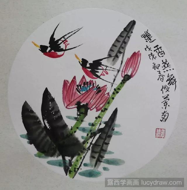 著名画家赵兰俊的国画作品鉴赏，国画图片大集