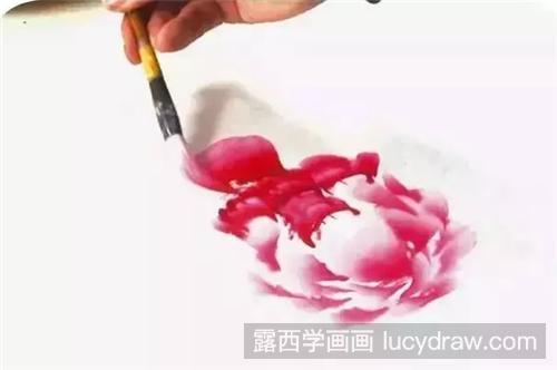 牡丹花头怎么画？实用的国画牡丹教程分享！