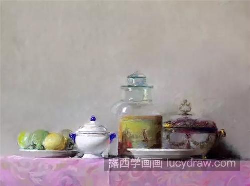 一组色粉画作品欣赏，教你如何用色粉画出油画的效果？