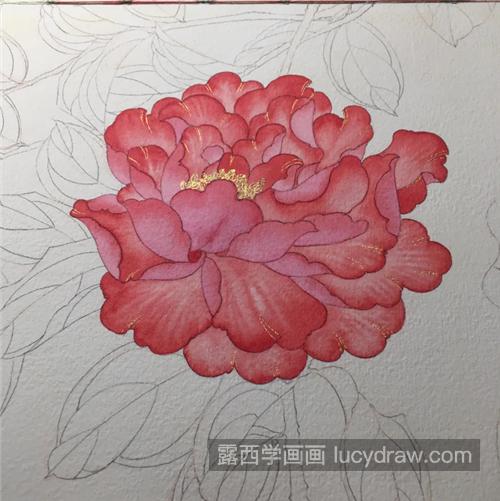 花下美女怎么画？详细的插画步骤有哪些？