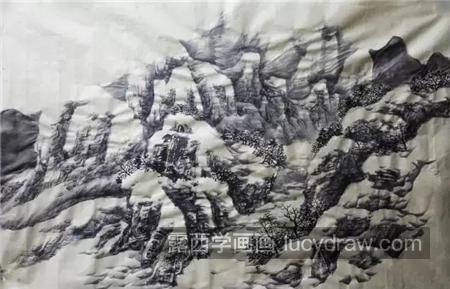 雪山怎么画？白雪皑皑的雪山画法是什么？