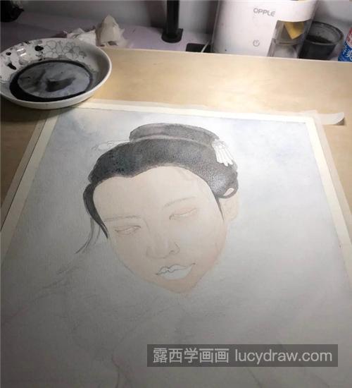 古风美人怎么画？详细的插画步骤有哪些？