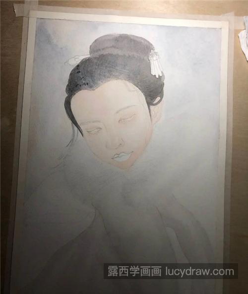 古风美人怎么画？详细的插画步骤有哪些？