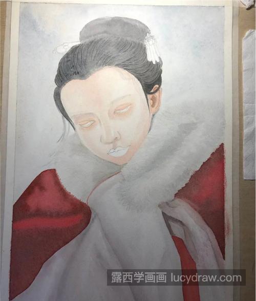 古风美人怎么画？详细的插画步骤有哪些？