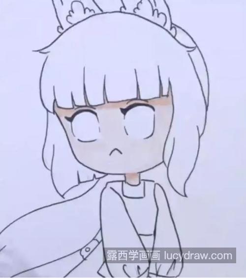 闪光少女怎么画？少女漫画步骤有几步？