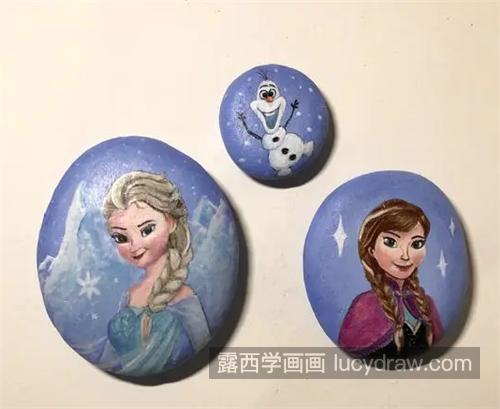 艾尔莎公主怎么画？冰雪奇缘丙烯画教程是什么？