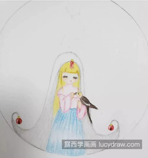 处女座插画怎么画？简单的插画步骤有几步？