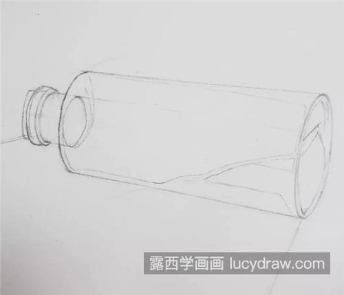 素描玻璃瓶怎么画？怎么表达玻璃的透明？