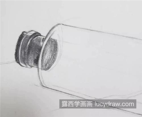 素描玻璃瓶怎么画？怎么表达玻璃的透明？