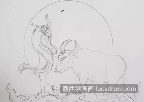 金牛座插画怎么画？详细的教程是什么？