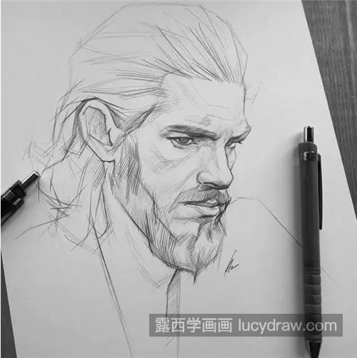 俄罗斯画家素描作品赏析，素描如何排线？