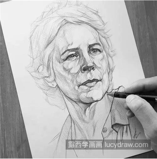 俄罗斯画家素描作品赏析，素描如何排线？