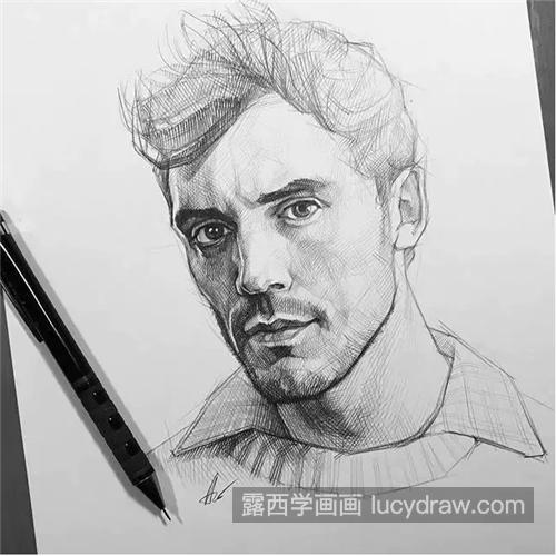 俄罗斯画家素描作品赏析，素描如何排线？