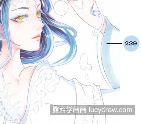 龙女戏珠怎么画？有哪些漫画步骤？