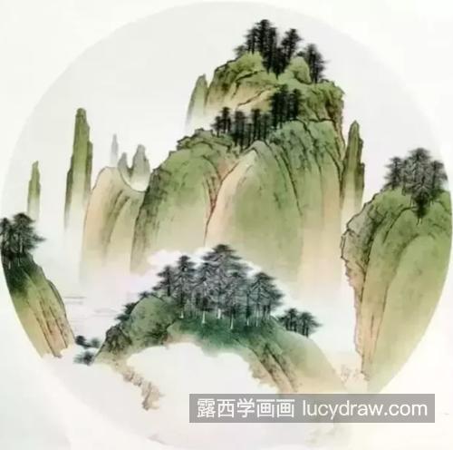 古山水画怎么画？绘画步骤有哪些？