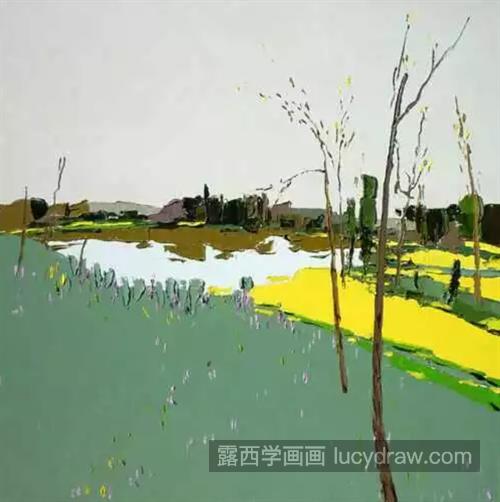 风景油画作品分享，如何选择喜欢的样式？