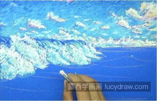 大海怎么画？海浪的油画教程是什么？