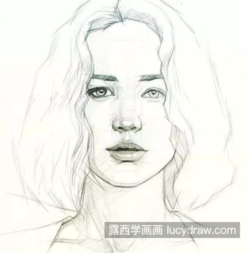 denchenko素描作品欣赏，如何快速画人物素描？