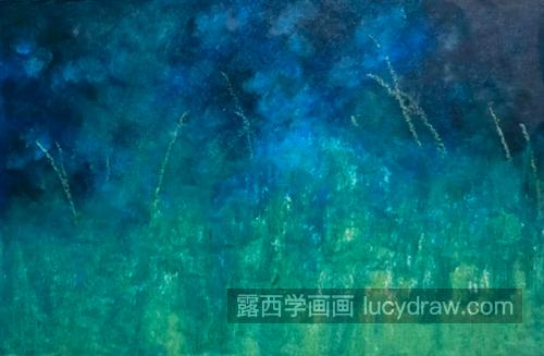 芦苇怎么画？如何画小清新作品？