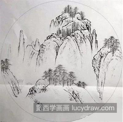 传统山水国画怎么画？设色步骤有哪些？