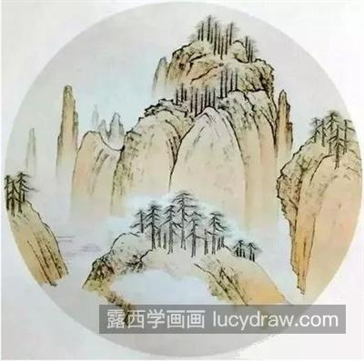 传统山水国画怎么画？设色步骤有哪些？