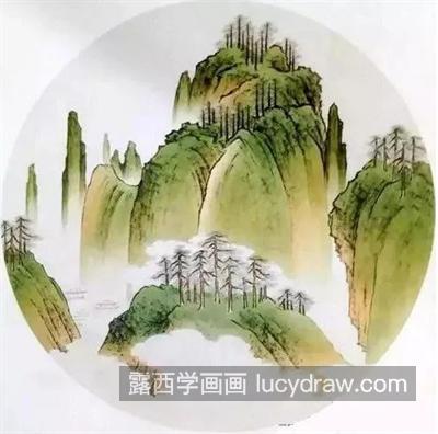 传统山水国画怎么画？设色步骤有哪些？