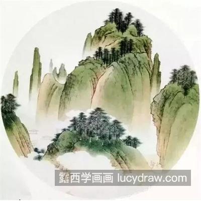 传统山水国画怎么画？设色步骤有哪些？